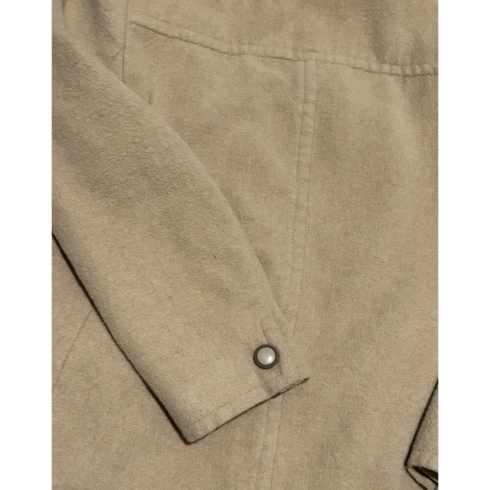 VTG Doncaster Women's Vintage Jacket Size 6 100% camel Hair classy  monochrome - Picture 6 of 6